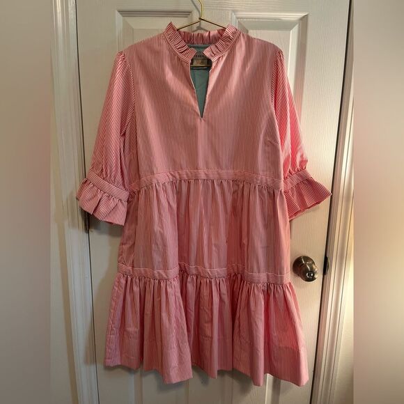 Gretchen Scott Long Sleeve Ruffle Dress - Picture 5 of 11